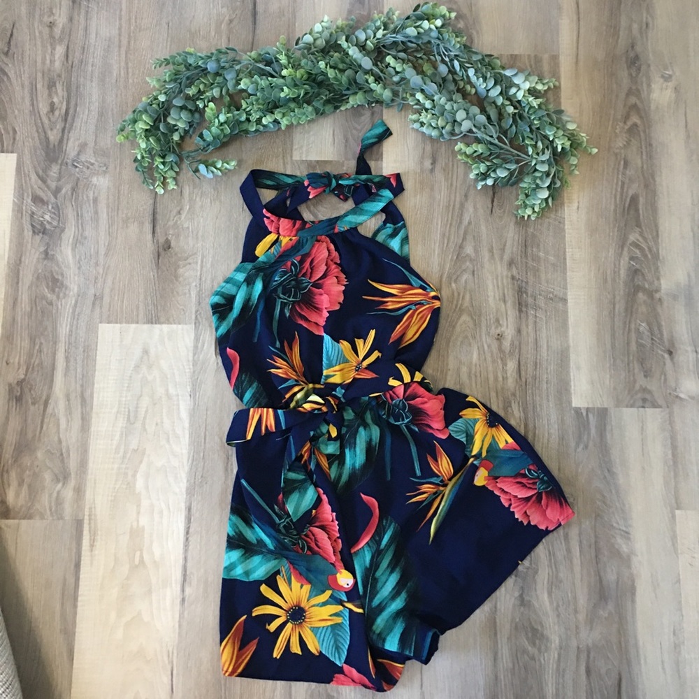 Blue Romper